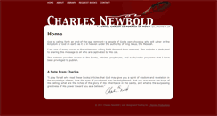 Desktop Screenshot of charlesnewbold.com