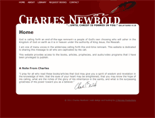 Tablet Screenshot of charlesnewbold.com
